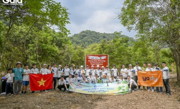 YODY PHỦ XANH RỪNG VIỆT NAM KỶ NIỆM 10 NĂM THÀNH LẬP
