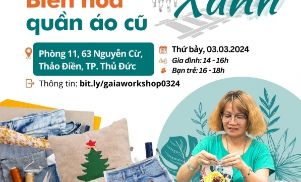 MỜI THAM GIA SÂN GA XANH SỐ 1-  BIẾN HÓA ĐỒ CŨ 