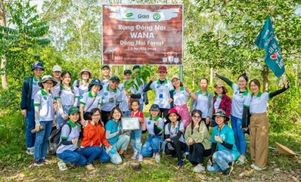 WANA ĐỒNG HÀNH CÙNG GAIA TRÊN HÀNH TRÌNH TRỒNG RỪNG PHỦ XANH VIỆT NAM 