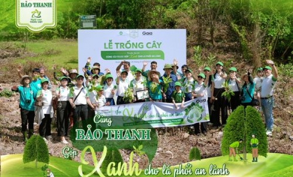 Cùng Bảo Thanh “Góp Xanh Cho Lá Phổi An Lành”: Bảo vệ rừng là bảo vệ sức khỏe lá phổi