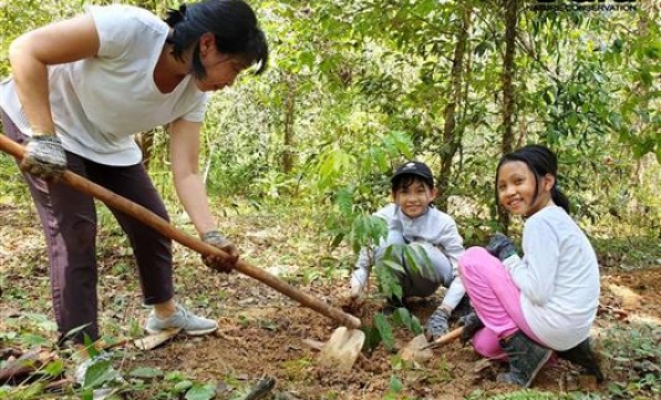 CÔNG TY PREMIER OIL TRỒNG 1000 CÂY VÀ GIÁM SÁT RỪNG ĐỒNG NAI