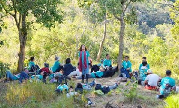 KHỞI ĐỘNG TRẠI THIÊN NHIÊN TƯƠI ĐẸP TẠI TÀ NĂNG – PHAN DŨNG