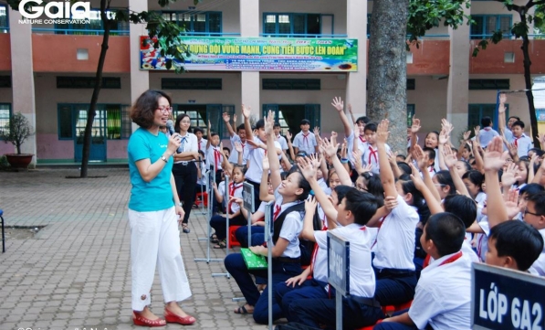 Hoạt động ngoài giờ lên lớp: Học sinh tìm hiểu Động vật hoang dã Việt Nam #4_2017-2018